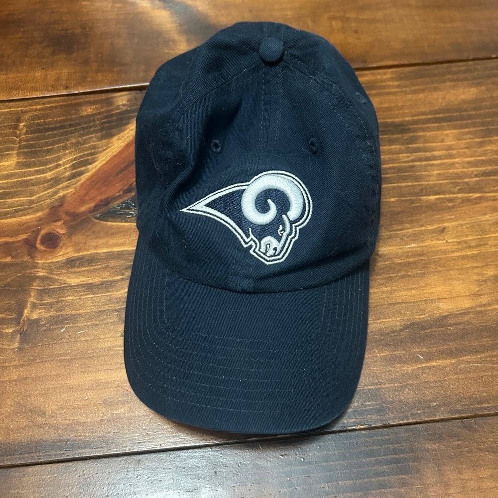 Los Angeles Rams NFL Navy Blue Cap Adjustable Womens